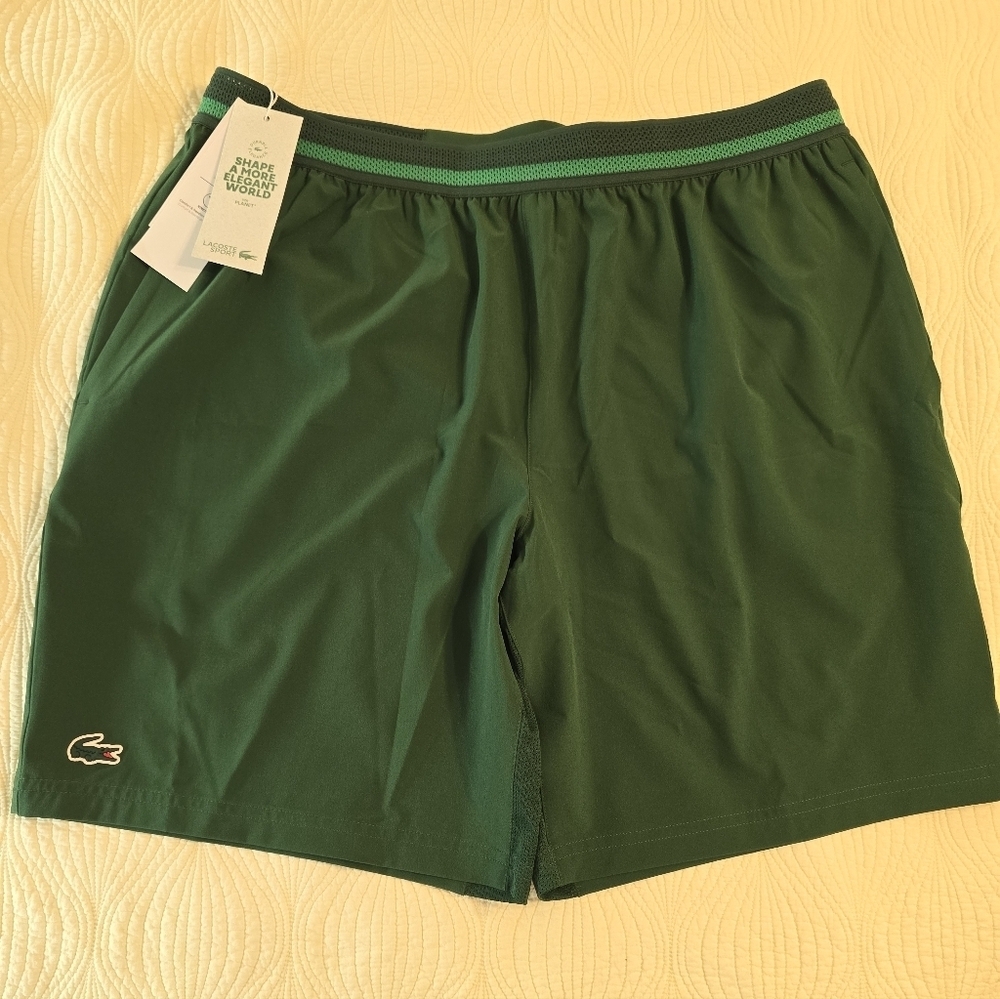 NWT Lacoste Men's Athletic Shorts